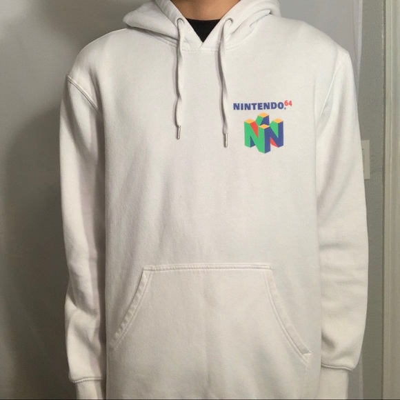 nintendo 64 hoodie h&m